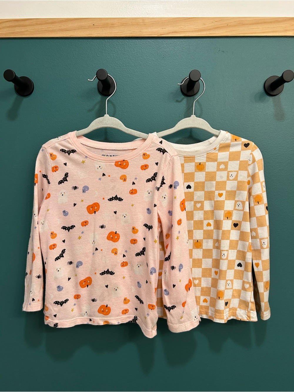 Girl’s Halloween Long-Sleeve Shirt Set